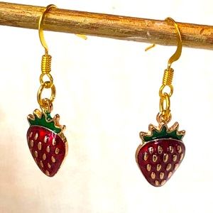 Strawberry Earrings